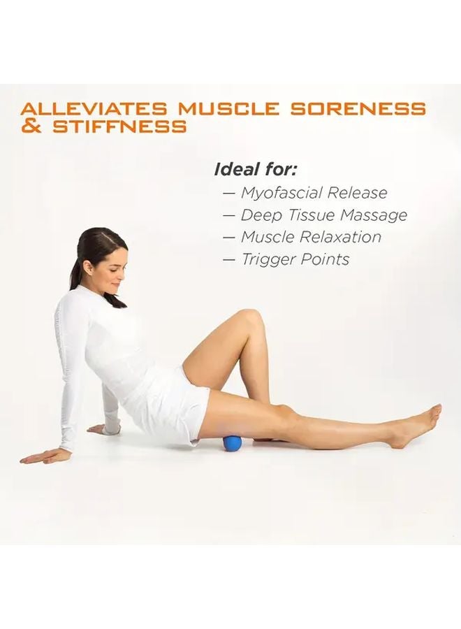 Gray Peanut Massage Ball for Deep Tissue Muscle Relief Trigger Point Therapy - Image 5